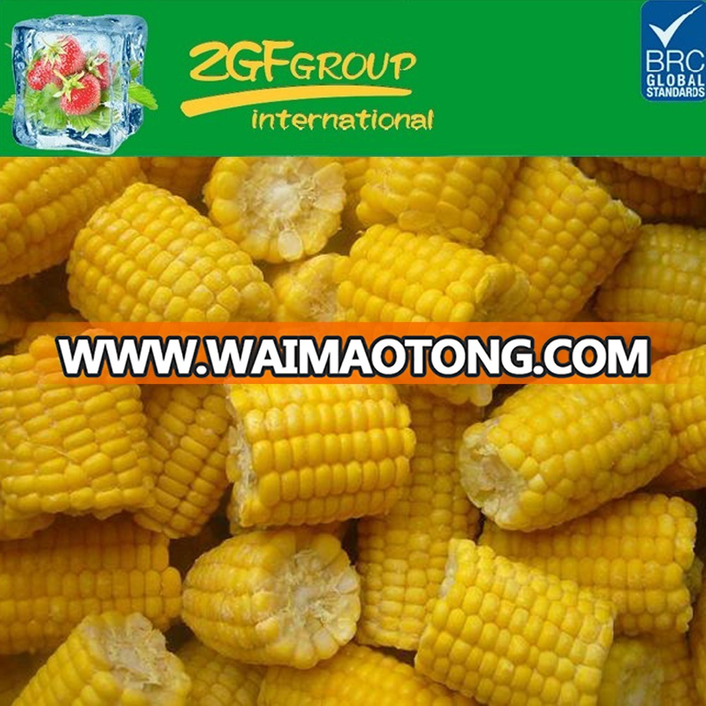 New Season Hot Sale High Quality Frozen Sweet Corn Cut