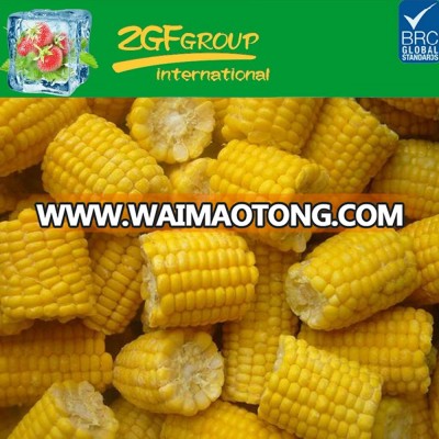 2017 Delicious frozen IQF sweet corn cobs