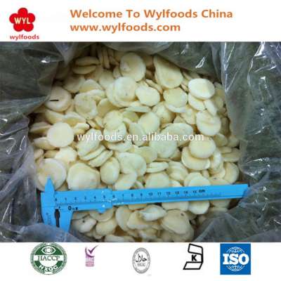 high quality wholesale iqf frozen water chestnuts slices