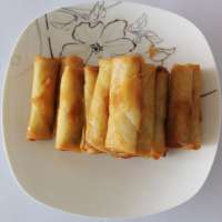 Wholesale Frozen vegetable spring roll Kimchi spring roll